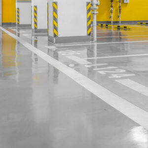 malowanie linii parkingowych