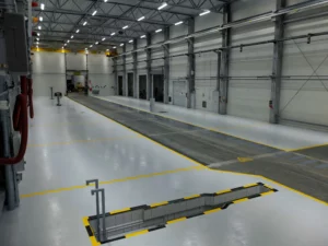 oznakowanie poziome – posadzki epoksydowe