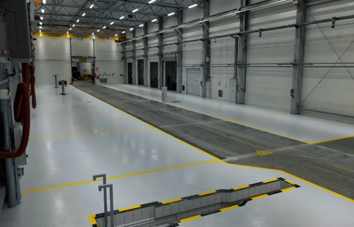 oznakowanie poziome – posadzki epoksydowe