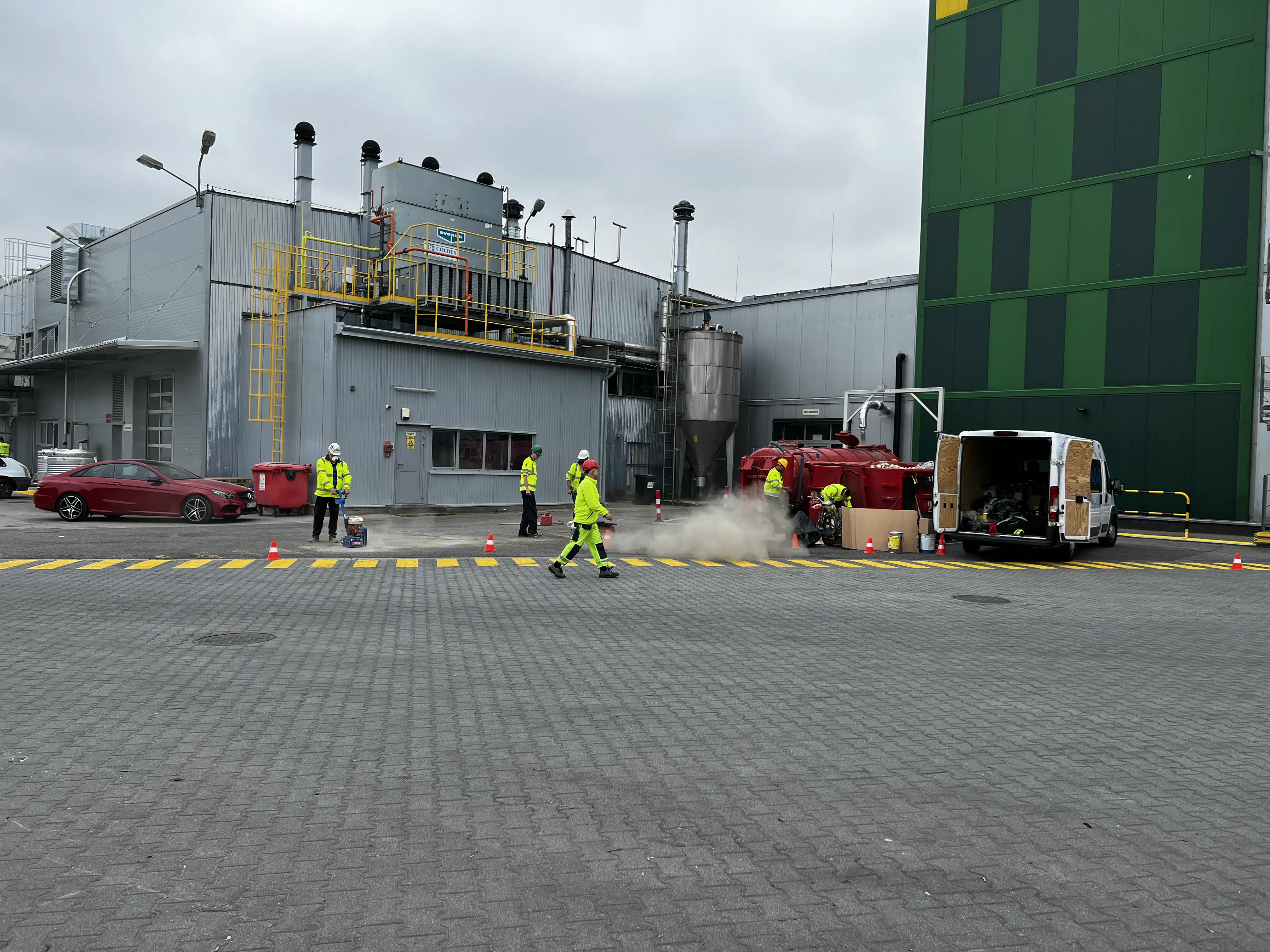 mechaniczne usuwanie oznakowania